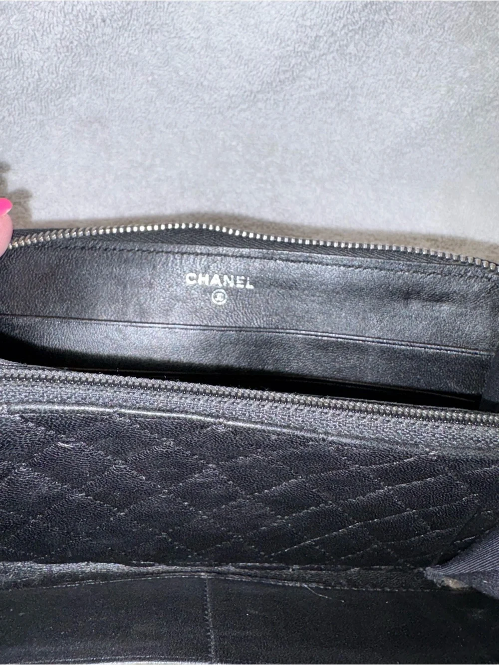 CHANEL sleek black